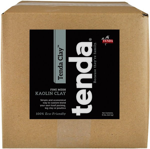 Tenda Finish Mesh Kaolin Clay Horse Treatment， 15-lb box