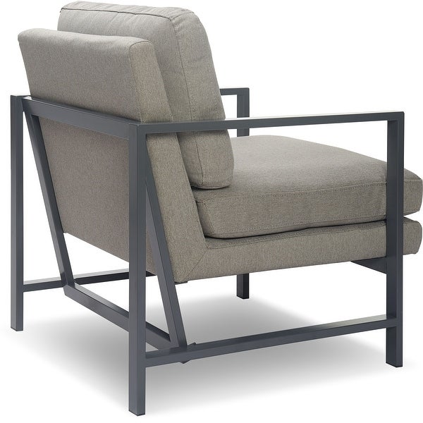 Tommy Hilfiger Russell Metal Frame Accent Chair