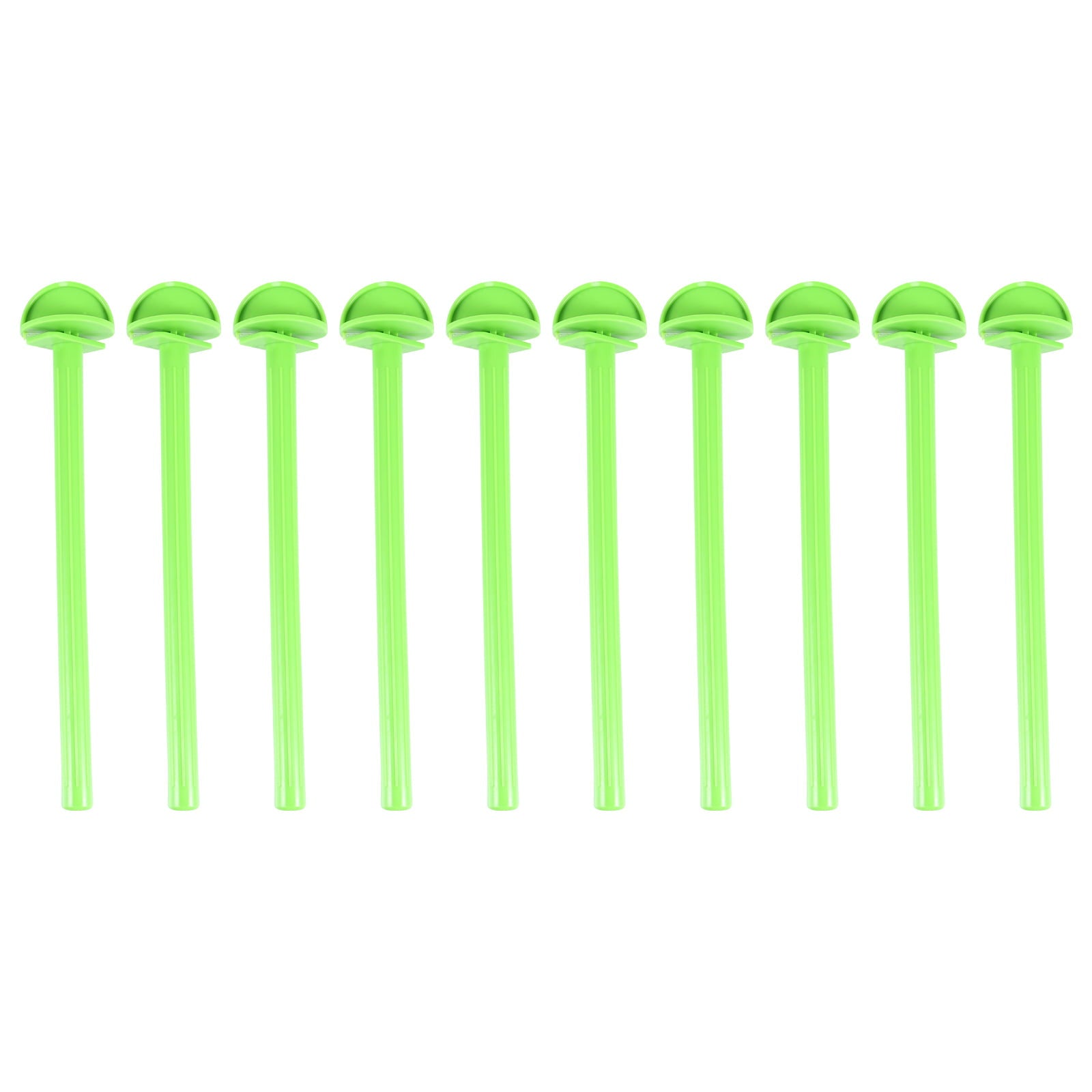 NUOLUX 10 Pcs Bird Standing Stick Parrot Stand Plastic Perch Bird Cage Accessories