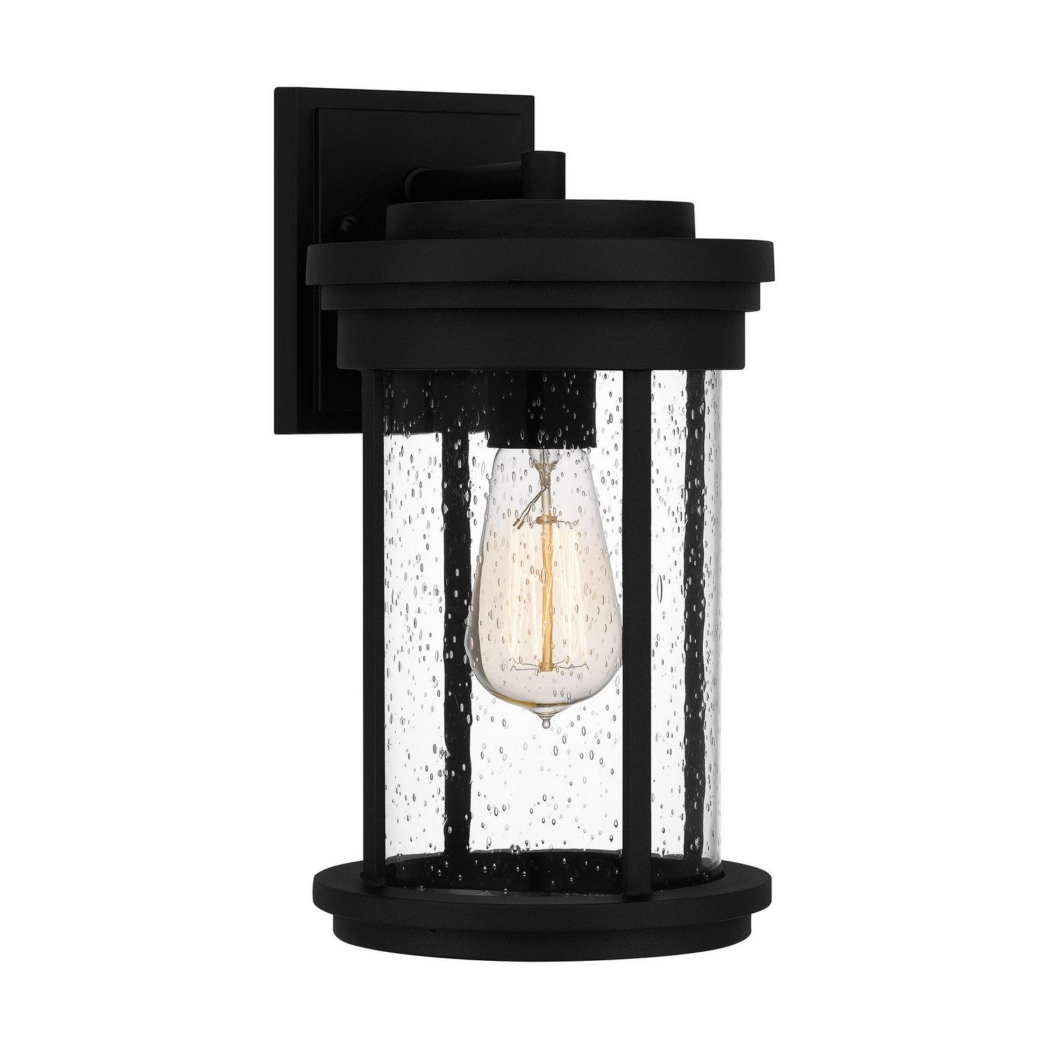 Ashley Harbour Oaklee 1-Light Earth Black Outdoor Wall Lantern