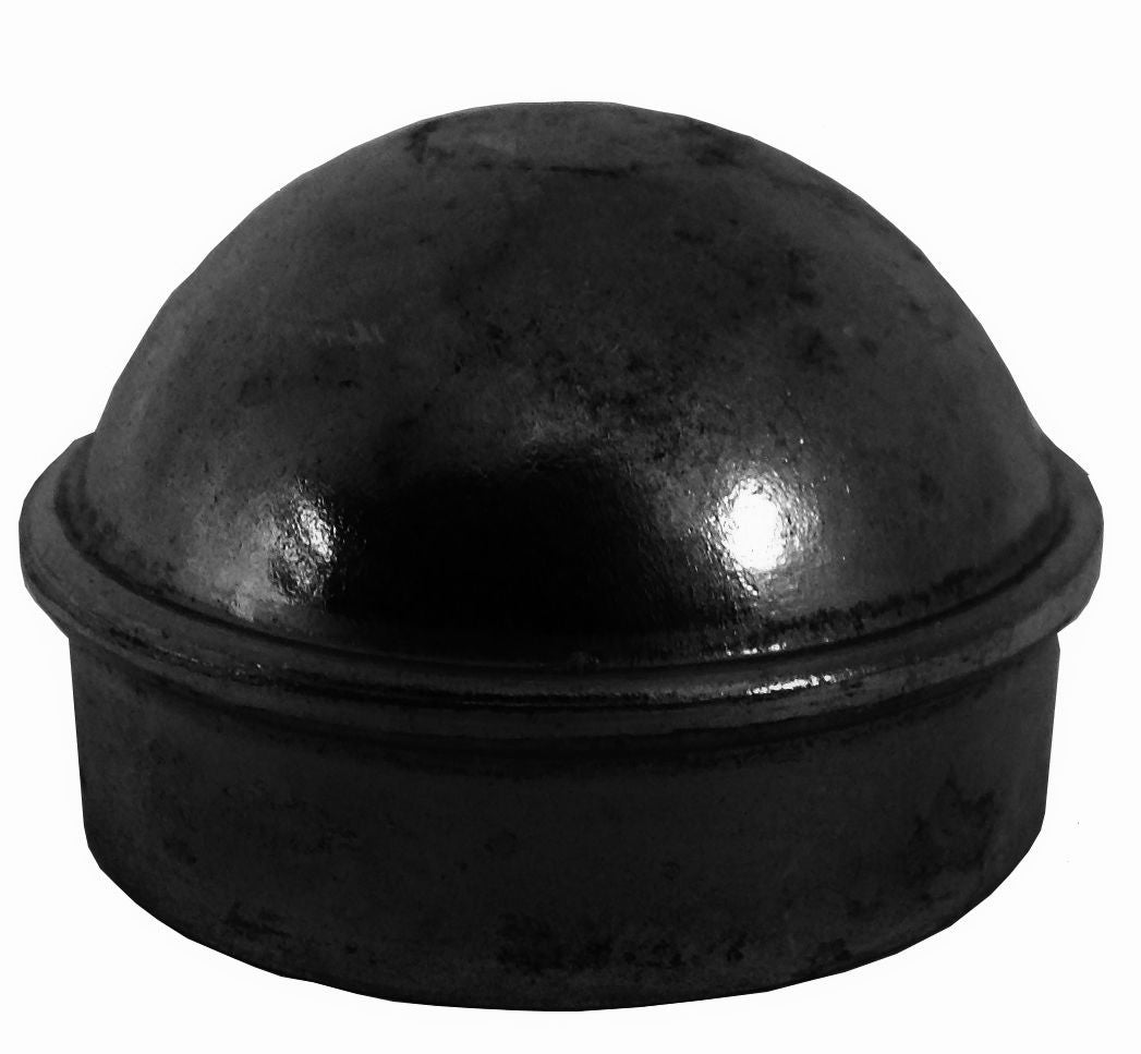 Jake Sales Brand - 1-7/8” - Chain Link Fence Post Cap - Black Aluminum - Each