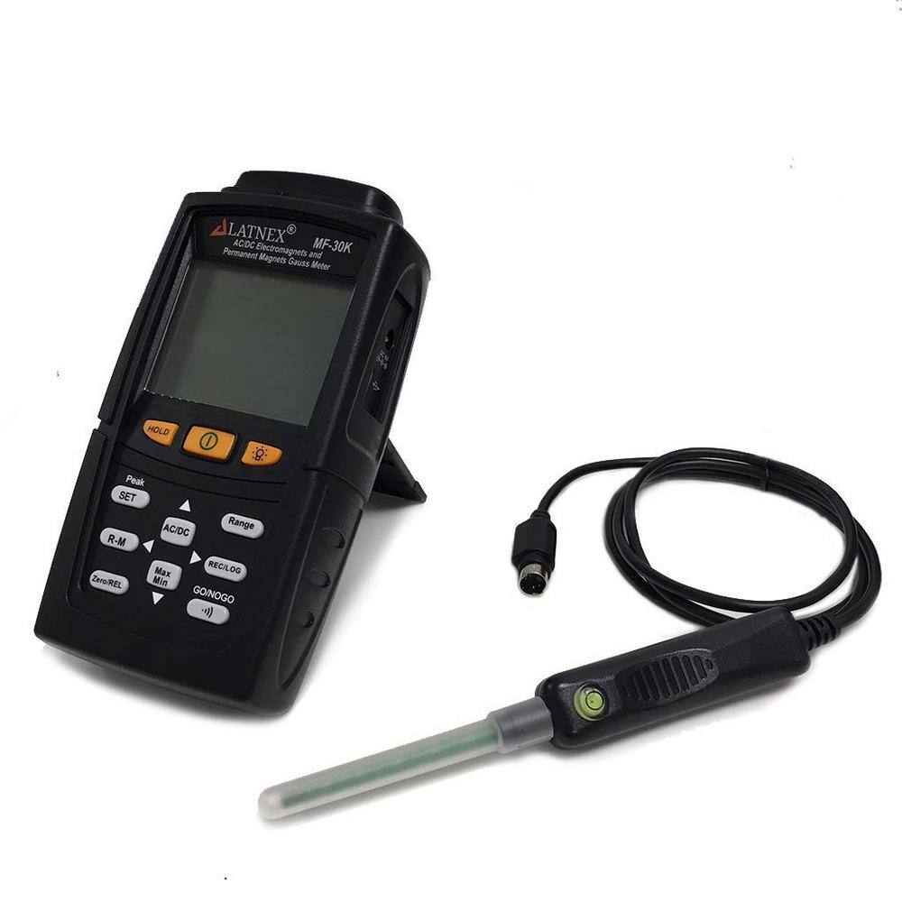 LATNEX MF-30K ACDC Gaussmeter and Magnetic Field Indicator MF-30K