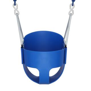 Gorilla Playsets Blue Commercial Full-Bucket Swing Assembly 29-6601-02-02