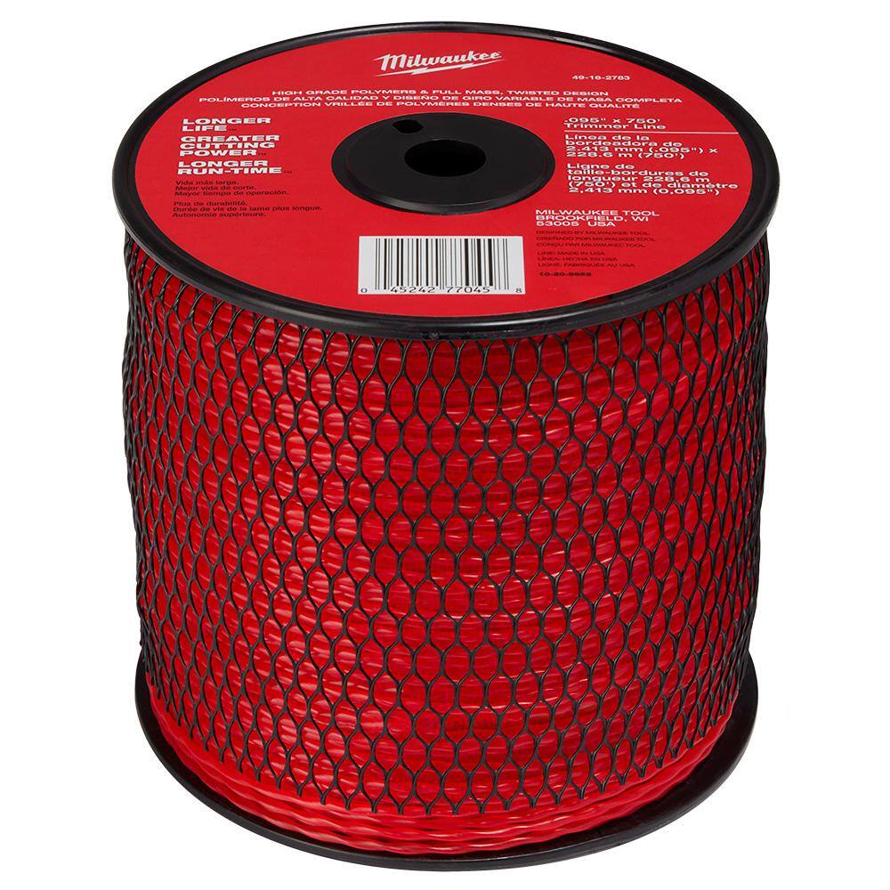 MW 0.095 in. x 750 ft. Trimmer Line Spool 49-16-2783