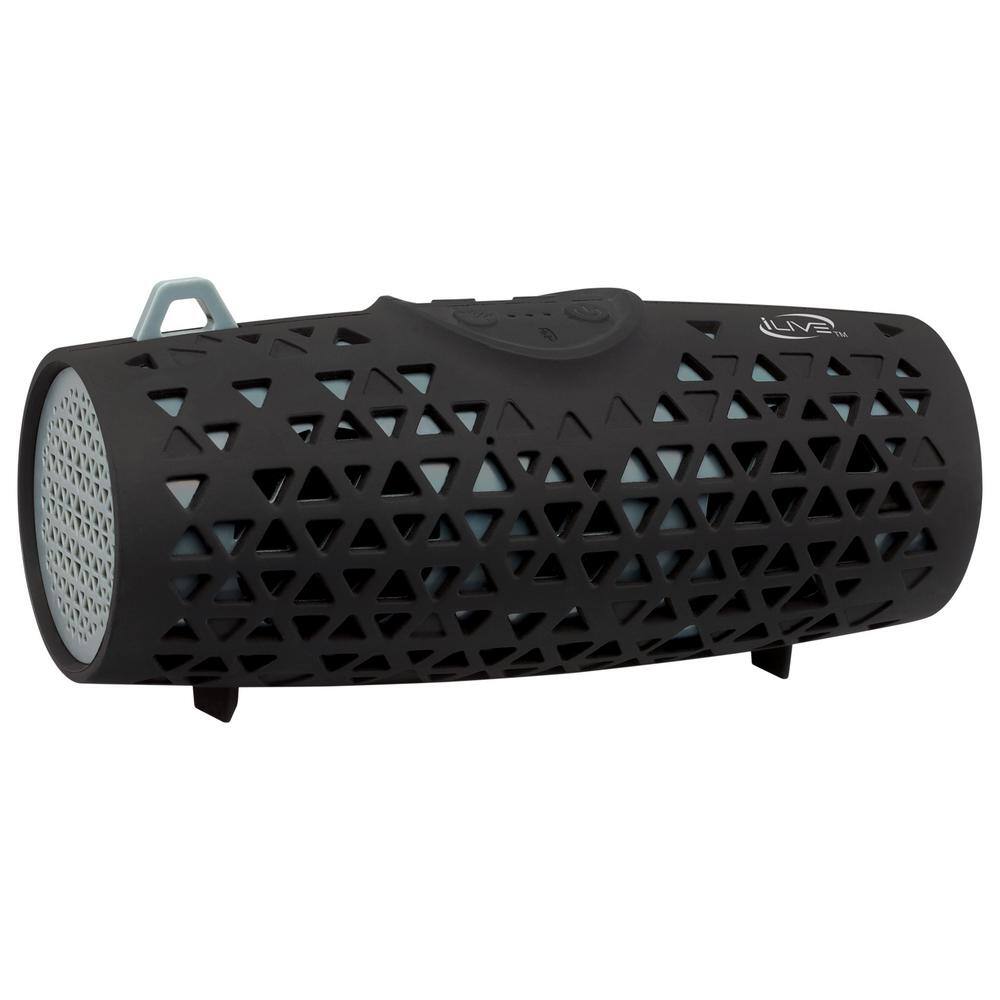 iLive Water and Sand Proof Bluetooth Speaker IP66 Black ISBW337B