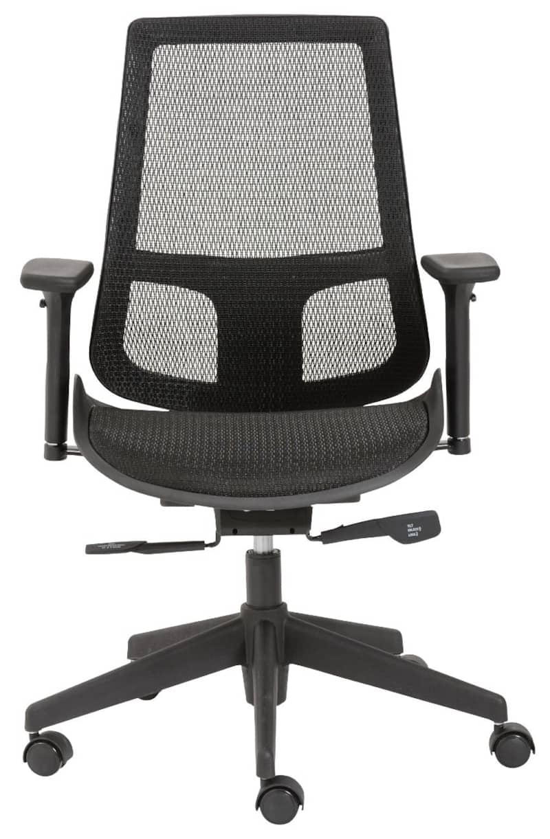 Euro Style Black Vahn Office Chair