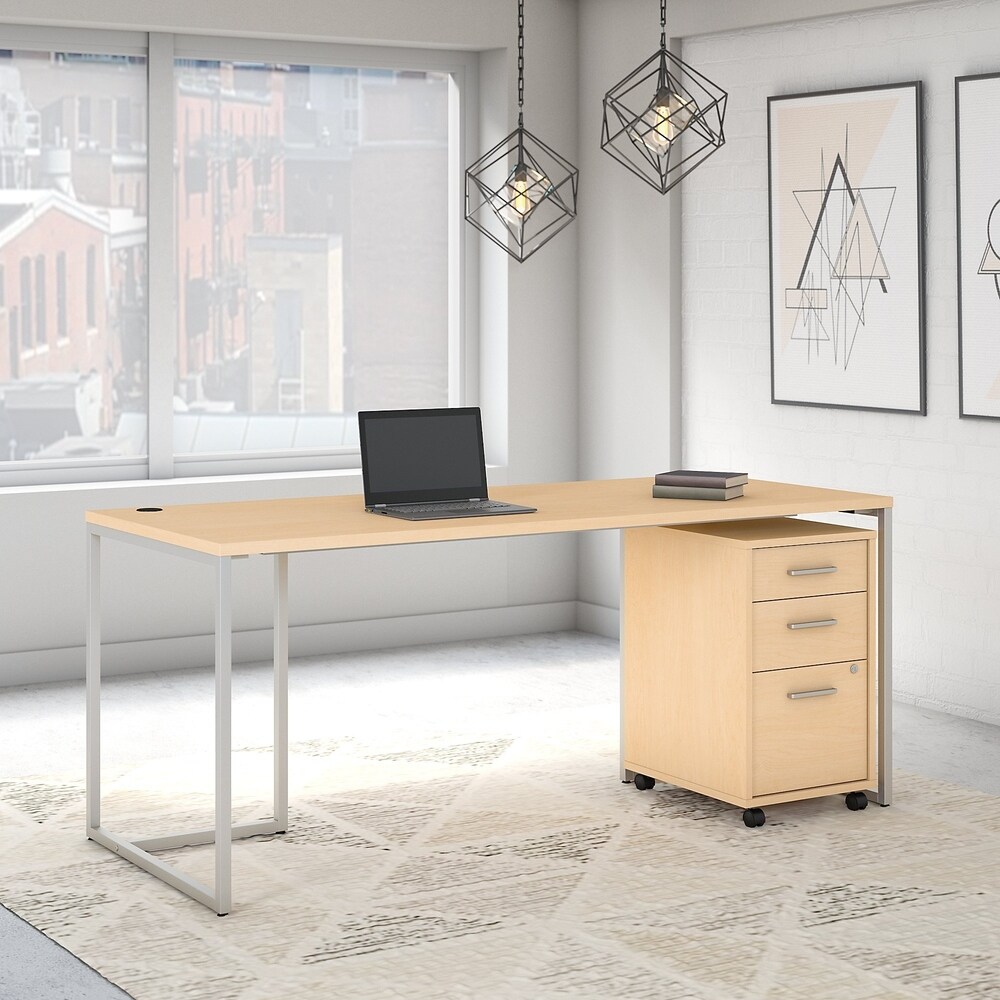 Method 72W Table Desk with Drawers by Bush Business Furniture