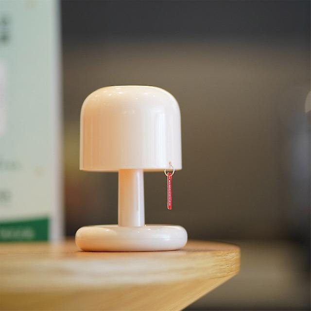 New Mini Desktop Sunset Night Lamp Creative Usb Rechargeable Mushroom Style Led Night Light For Coffee Bar Home Decor Bedroom