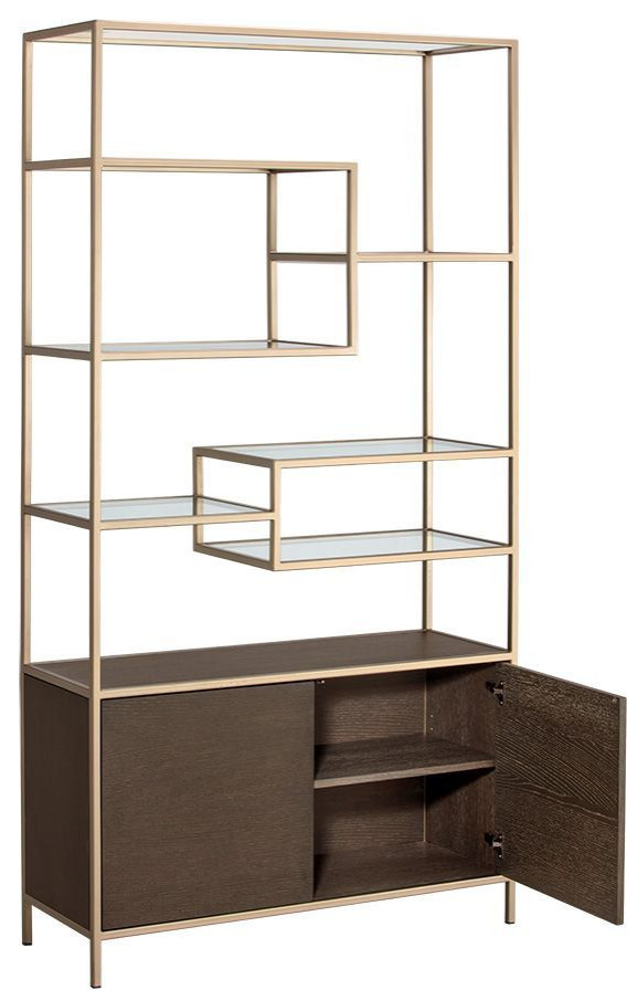 Sunpan Artezia Stamos Bookcase   Contemporary   Bookcases   by Unlimited Furniture Group  Houzz