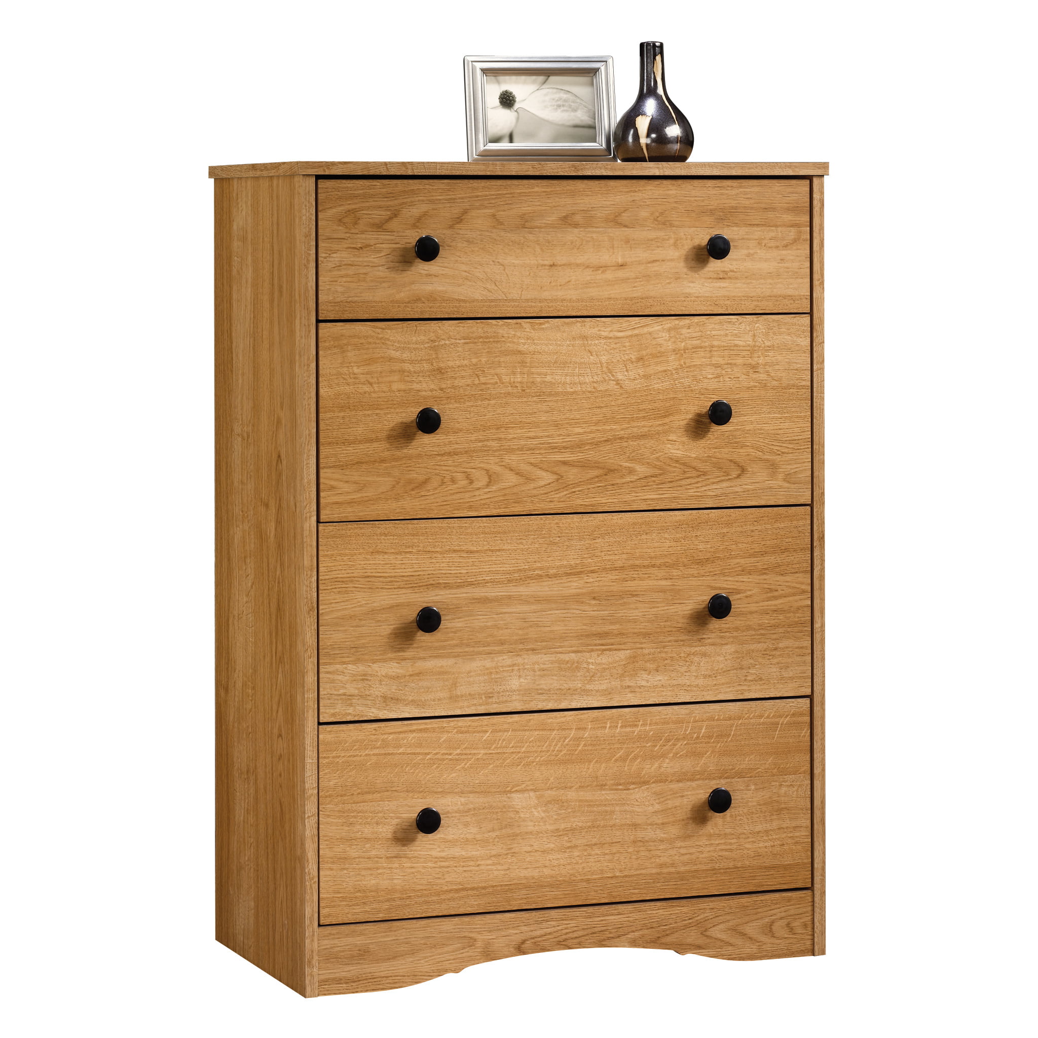 4-Drawer Dresser， Highland Oak Finish