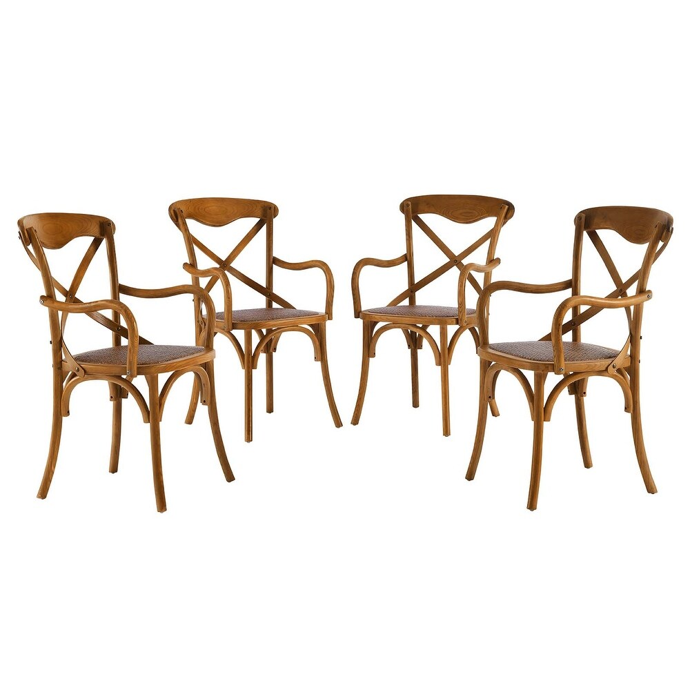 The Gray Barn Wild Hen Dining Armchair (Set of 4)