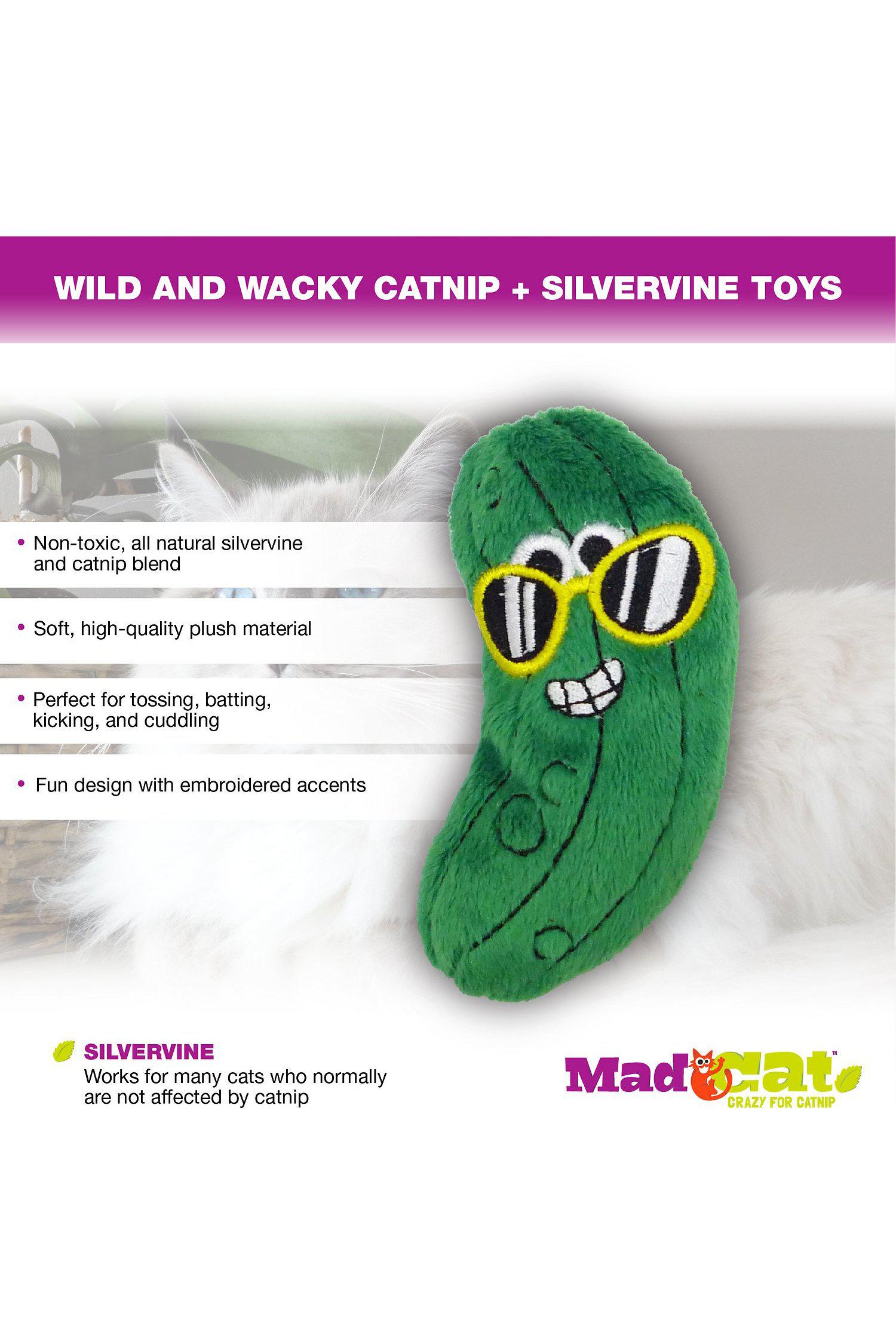 Mad Cat Cool Cucumber Cat Toy