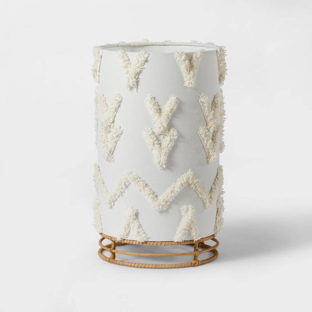 Boho Rattan Cylinder Kids x27 Nightlight