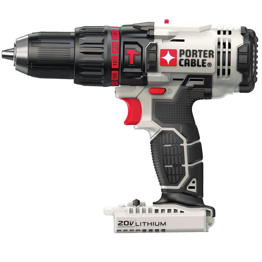 1/2-in 20-volt Lithium Ion (Li-ion) Variable Speed Cordless Hammer Drill Kit ;