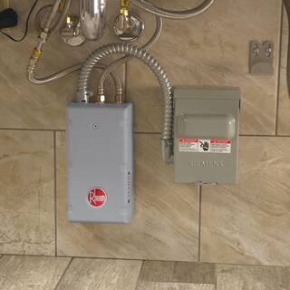 Rheem 3.5 kW 120-Volt Non-Thermostatic Tankless Electric Water Heater Commercial RTEH3512