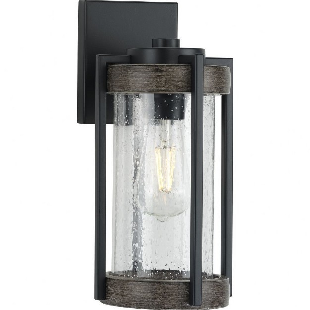 Progress Lighting Whitmire 1 light Matte Black Outdoor Wall Lantern