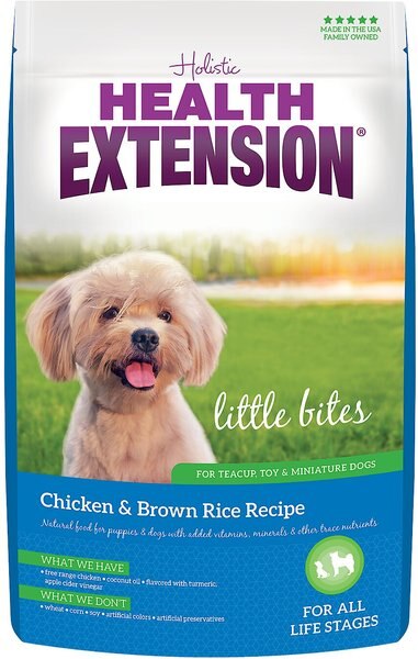 Health Extension Little Bites Chicken and Brown Rice Recipe Dry Dog Food