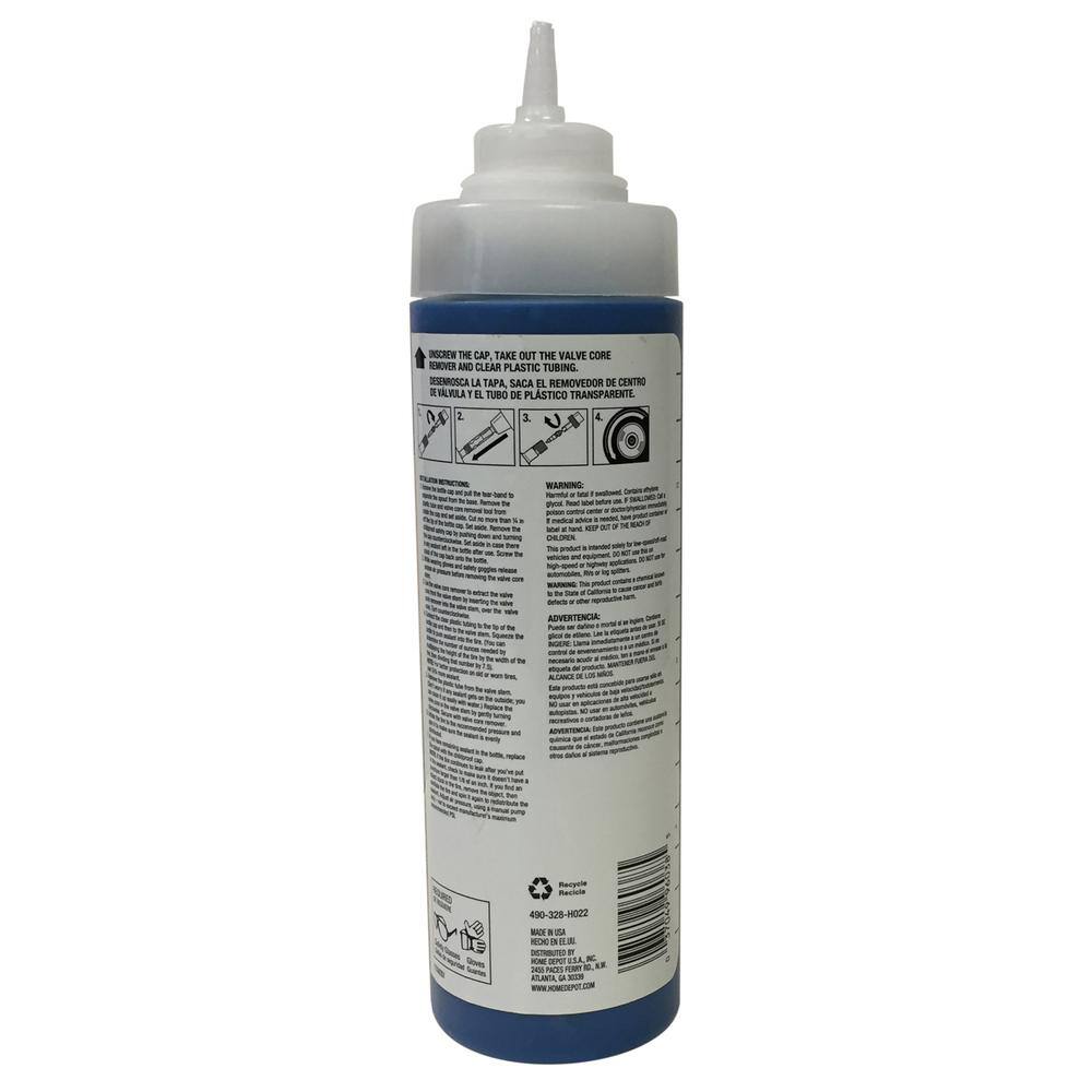 Powercare 16 oz. Tire and Tube Sealant with Valve Tool Included 490-325-H022