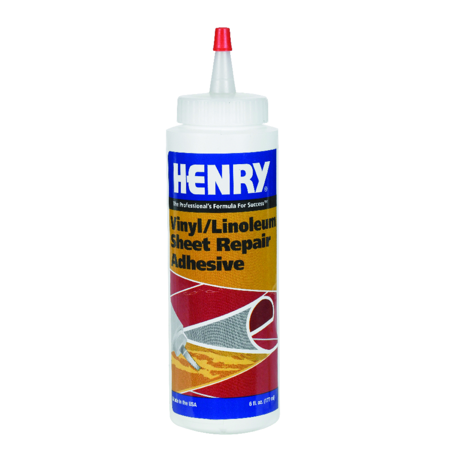 Henry High Strength Liquid Vinyl and Linoleum Repair Adhesive 6 oz