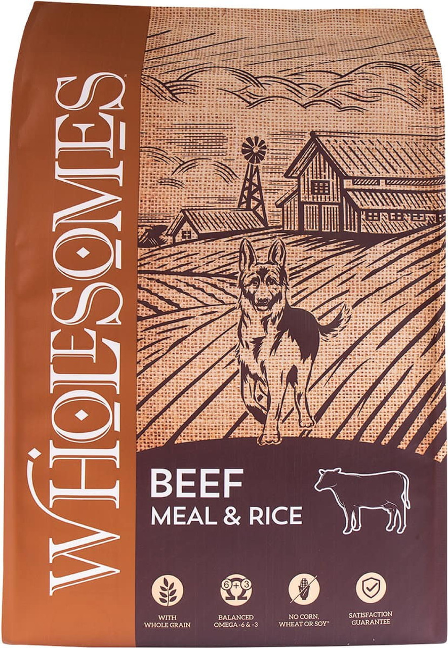 Wholesomes Beef Meal and Rice 40lb