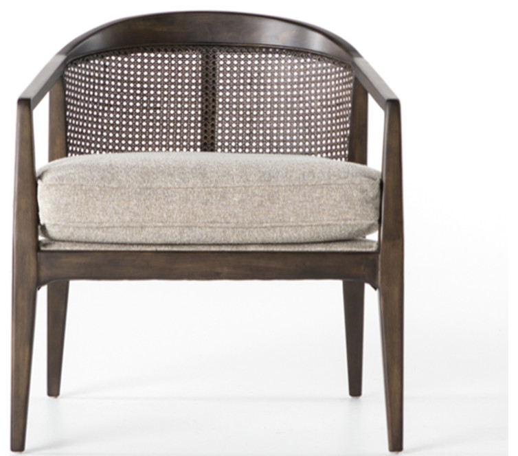 Sasha Accent Chair   Midcentury   Armchairs And Accent Chairs   by Marco Polo Imports  Houzz