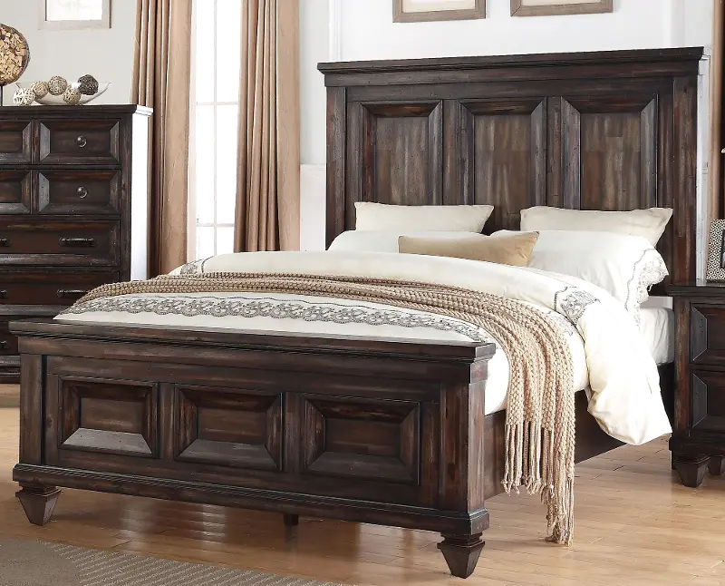 Sevilla Brown Queen Bed