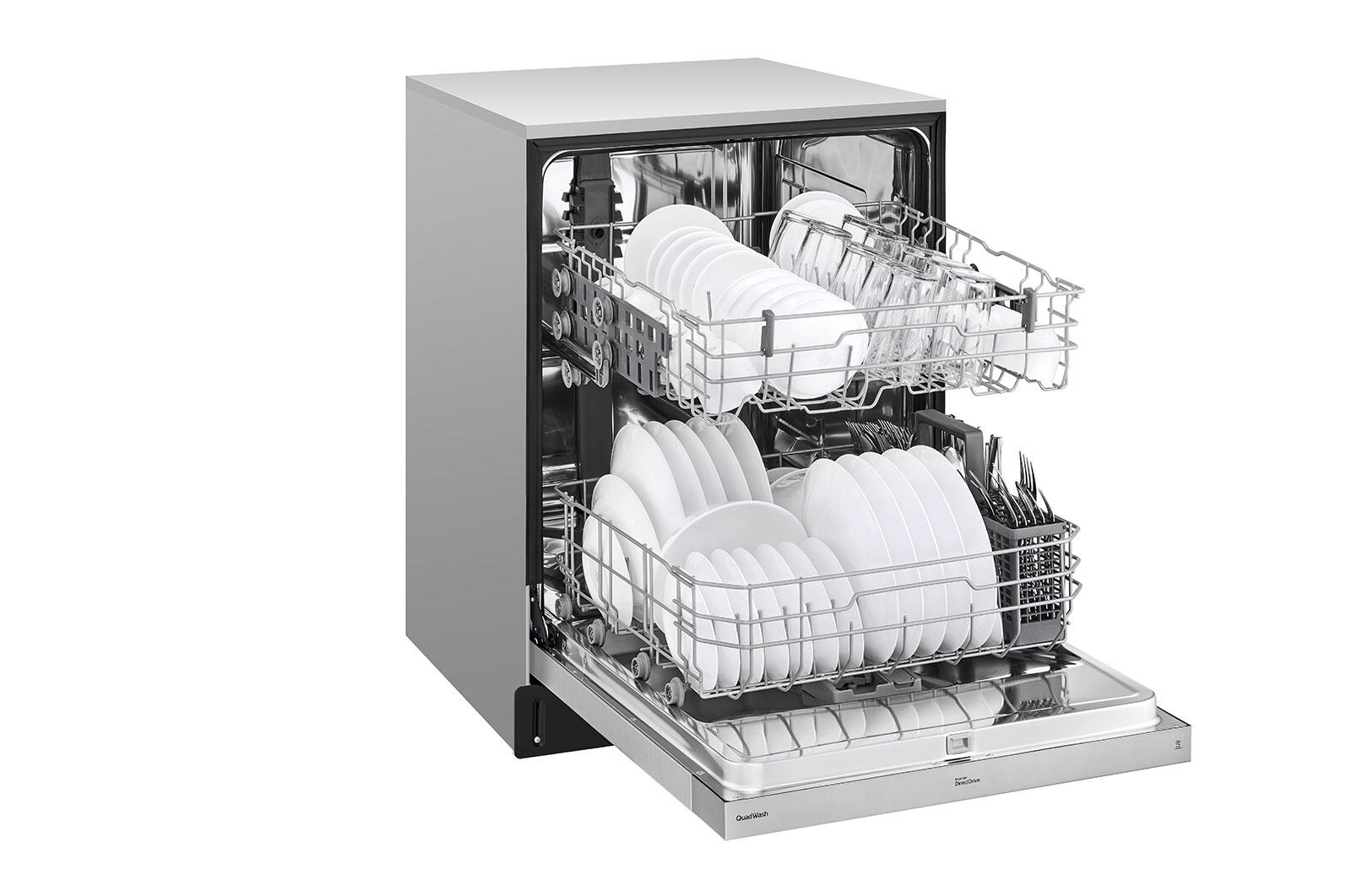 Lg LDFN3432T Front Control Dishwasher With Quadwash™