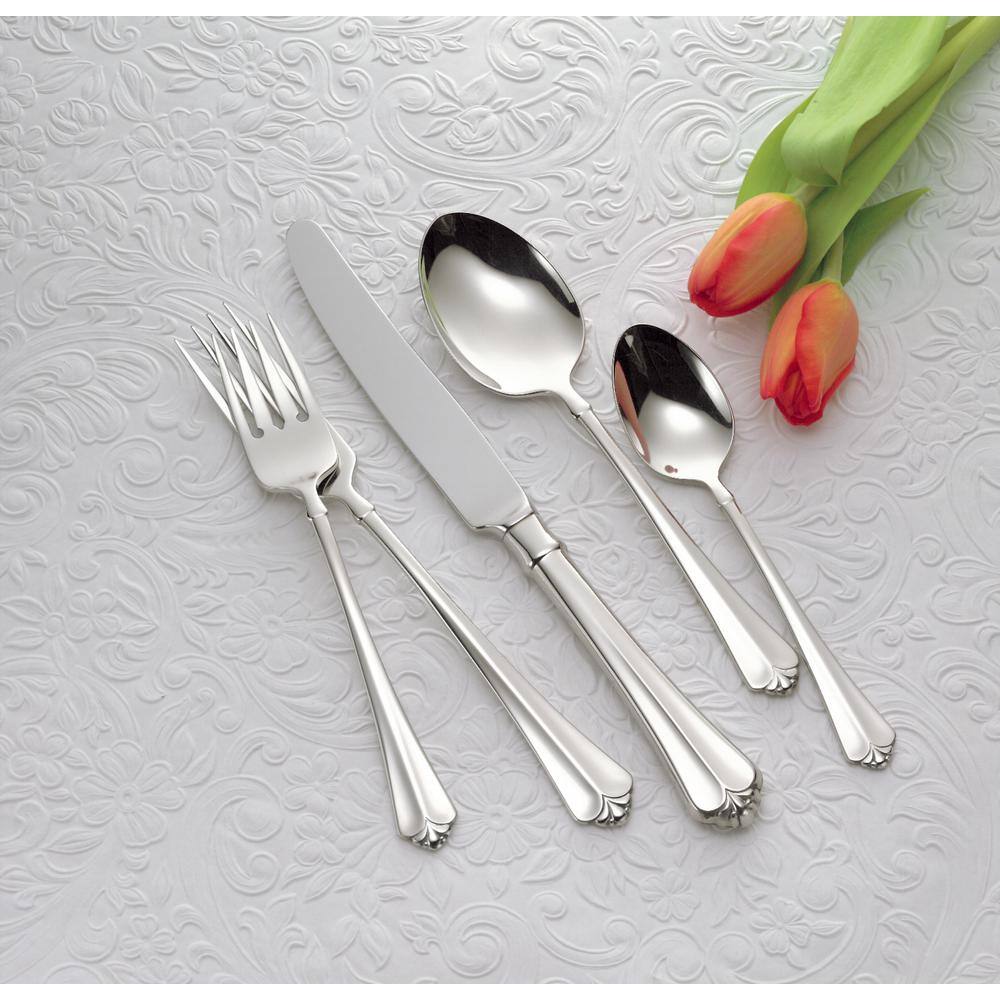 Oneida Juilliard 1810 Stainless Steel TablespoonServing Spoons (Set of 12) 2273STBF