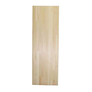 34 in. x 16 in. W x 8 ft. L Red Pine Natural Unfinished Shelve Board for 150 lbs. Capacity (1-Pack) D212ywW12218