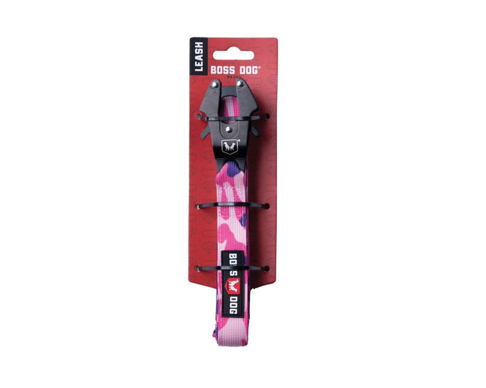 Boss Dog® Brand 6 Pink Camo Leash - 60190