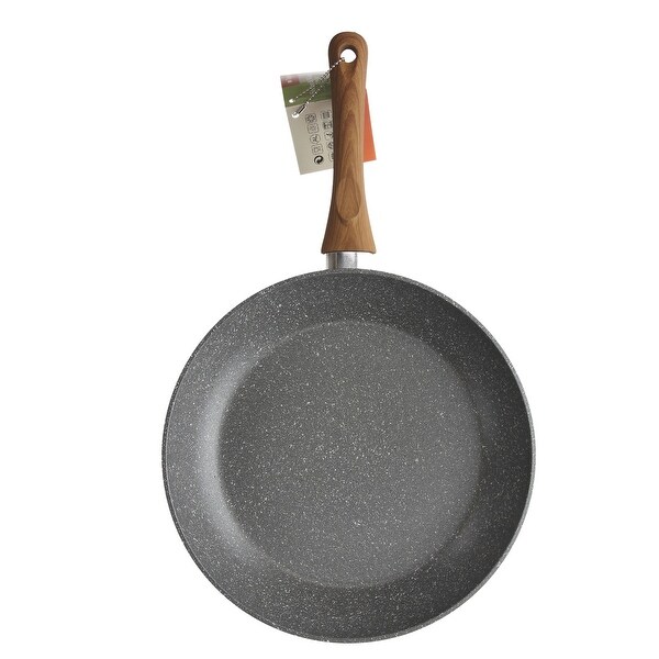 Wood and Stone Style Fry Pan