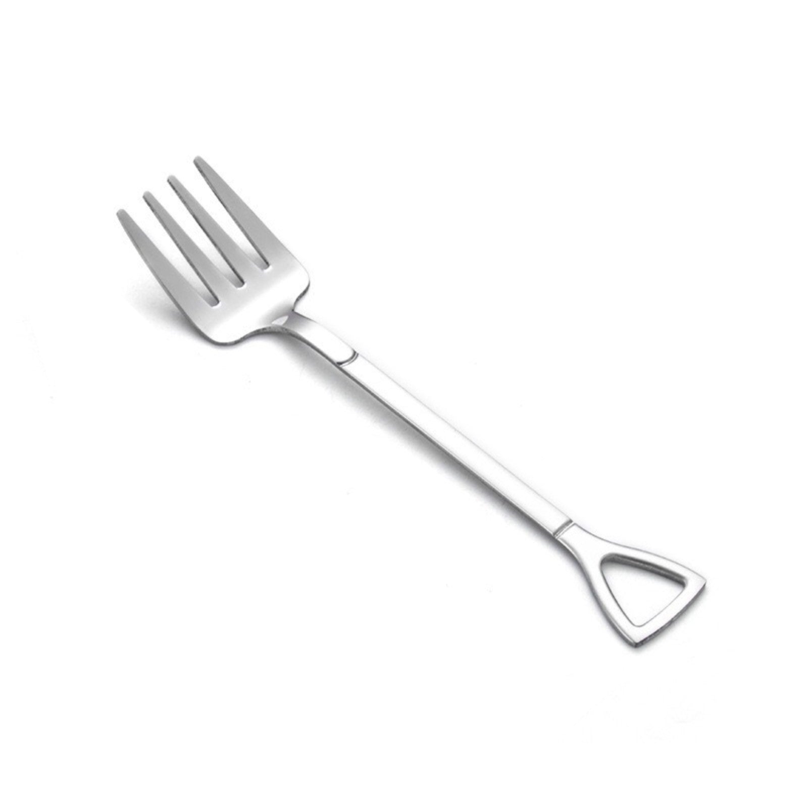 Stainless Steel Shovel Fork Easy to Clean Fine Elegance