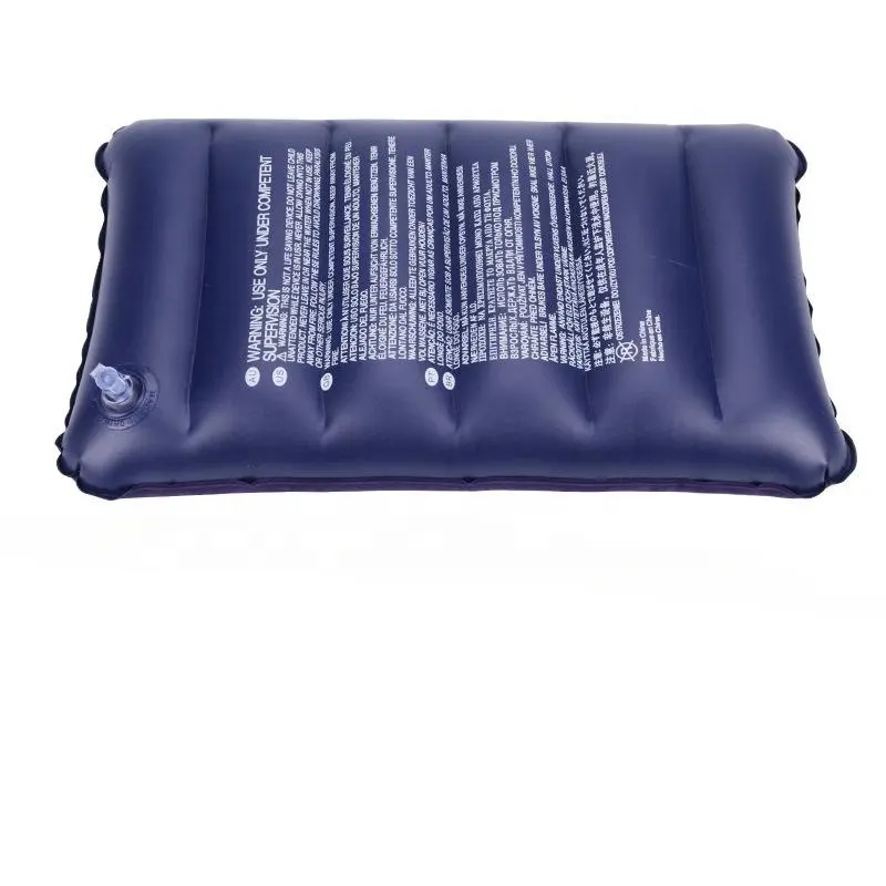 Waterproof PVC Auto Inflatable Mat Self Inflating Sleeping Pillow for Outdoor Camping Hiking