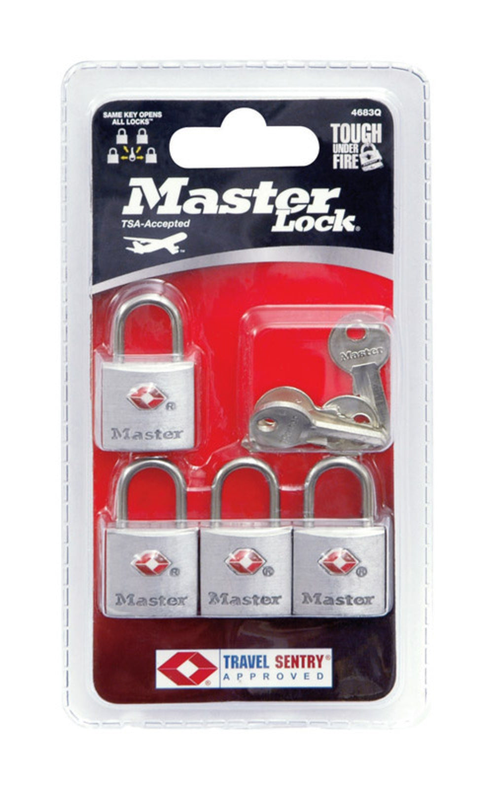 LUGGAGE LOCK22MM PK4