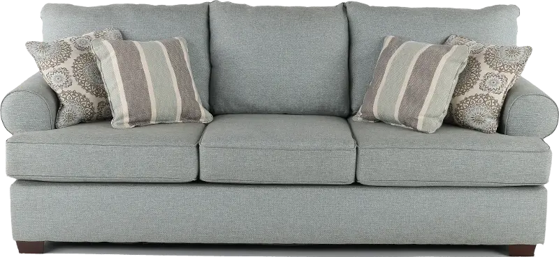 Alison Blue-Gray Sofa