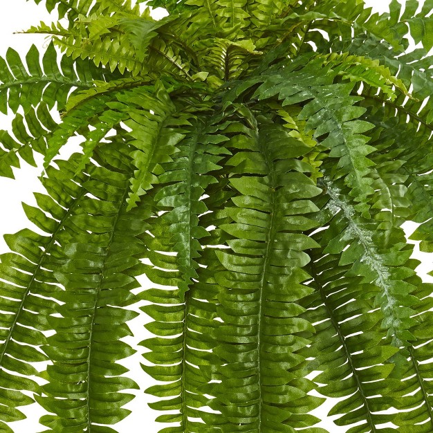 Set Of 2 Artificial Boston Fern Plants - Nearly Natural