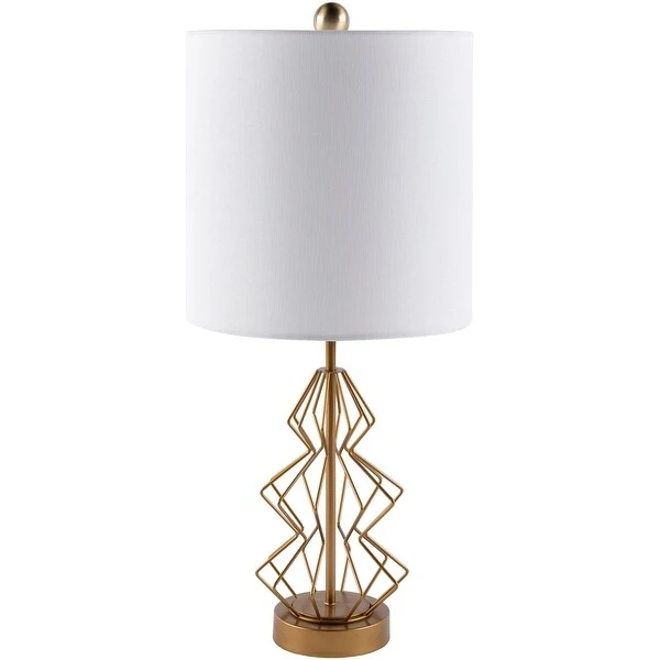 Artistic Weavers Simonne Modern Gold Frame 23-inch Table Lamp - 23