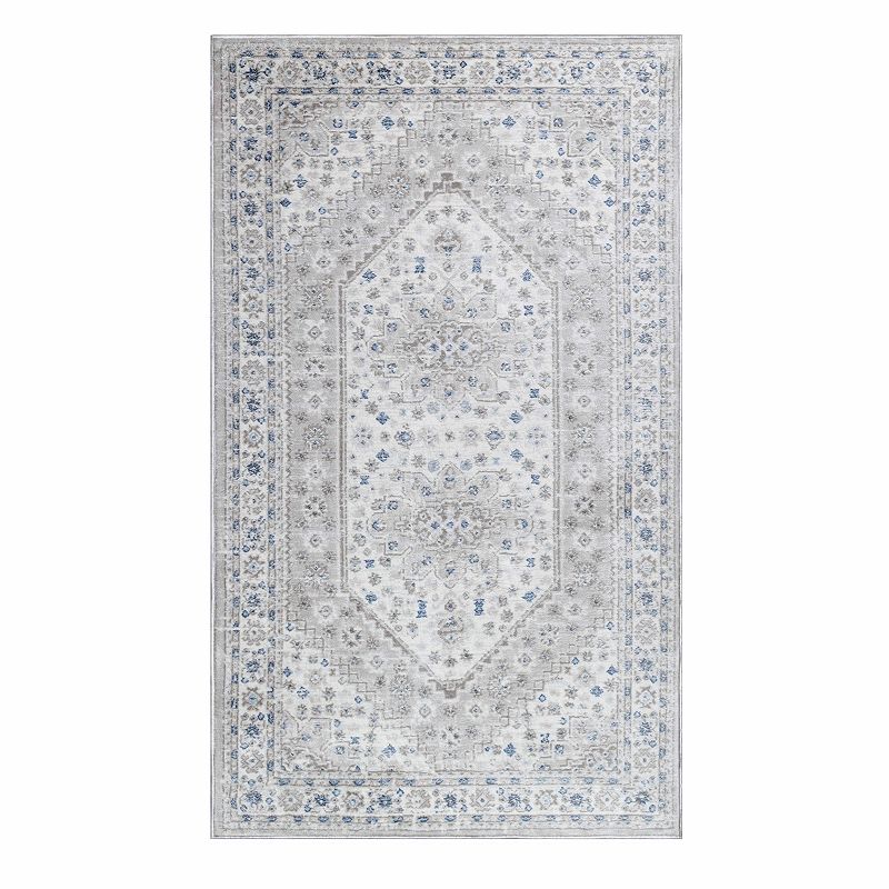 Superior Modern Abstract Polyester Indoor Area Rug