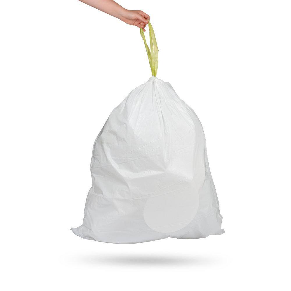 NINESTARS 21 Gal. Extra-Strong Trash Bag with Drawstring Closure 21 Gal.60-80 L. 30-Counts XL NSTB-21-30