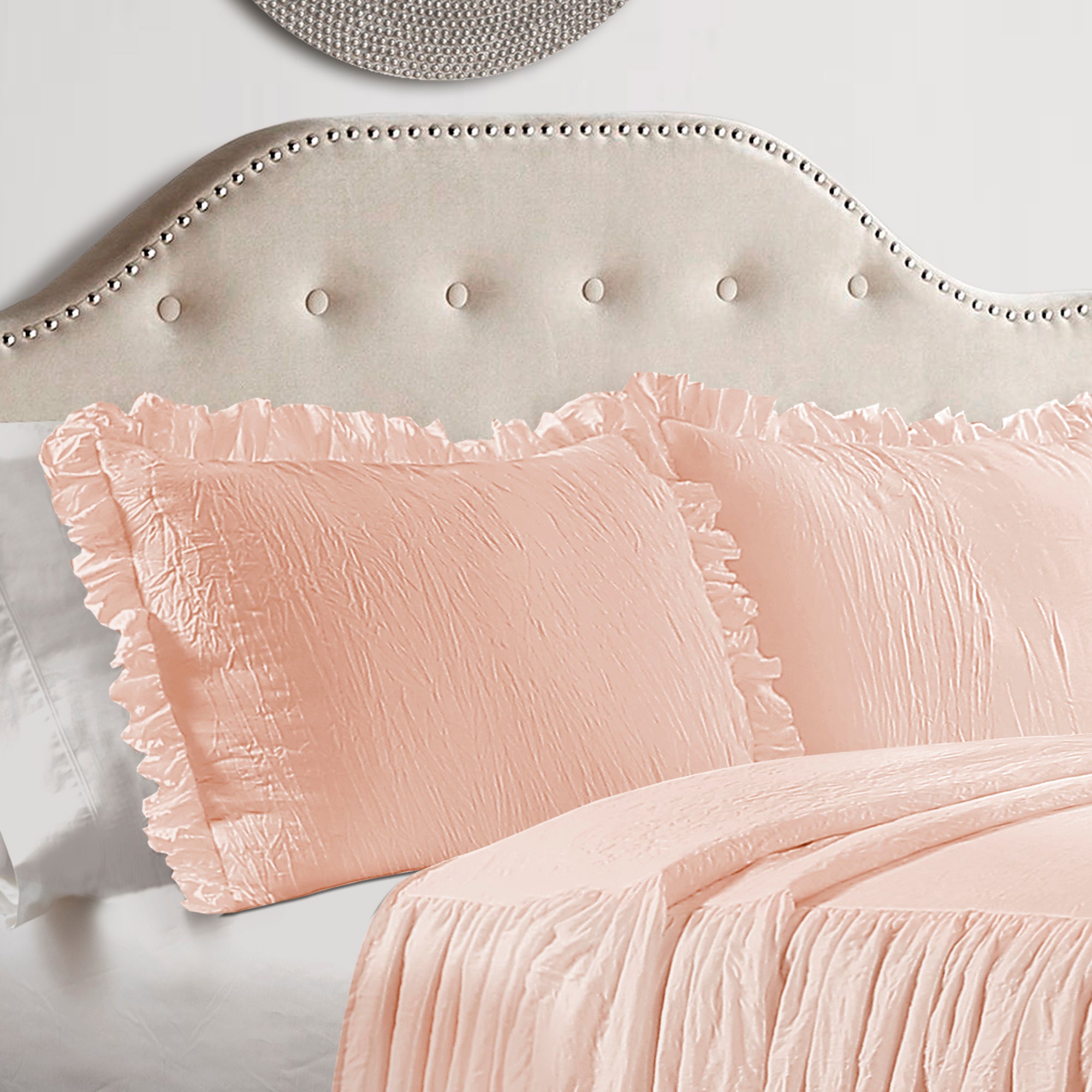 Ruffle Skirt Bedspread Set