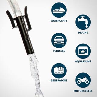 294.4 oz. Automatic Battery Powered Fuel Transfer Pump with Auto-Stop Portable Fuel Pump JUBTPASO1