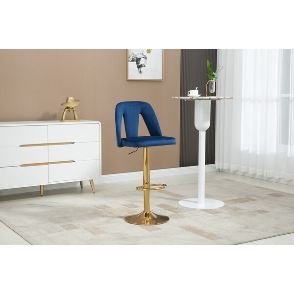 Mordern Bar Stools with Back and Footrest bar Chairs