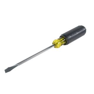 Klein Tools 516 in. Keystone-Tip Flat Head Demolition Driver with 6 in. Round Shank 602-7DD