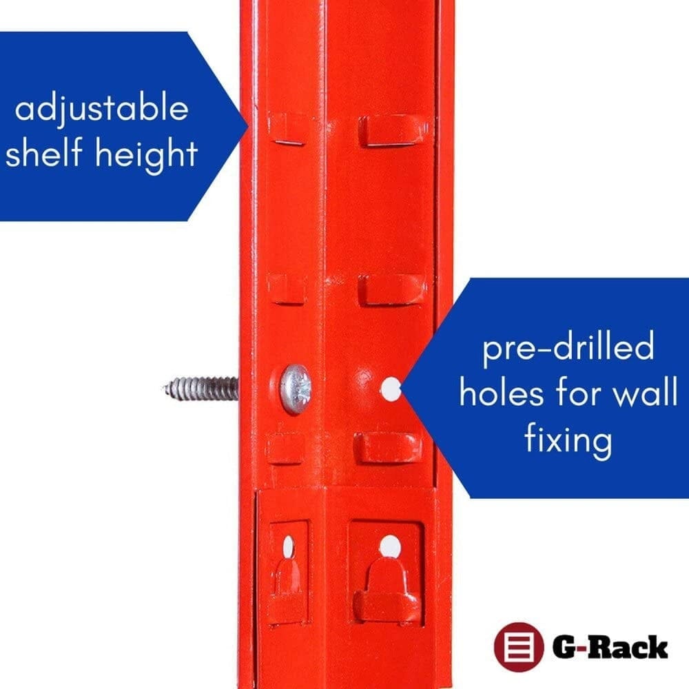 5 Tier Heavy Duty Boltless Shelving Unit