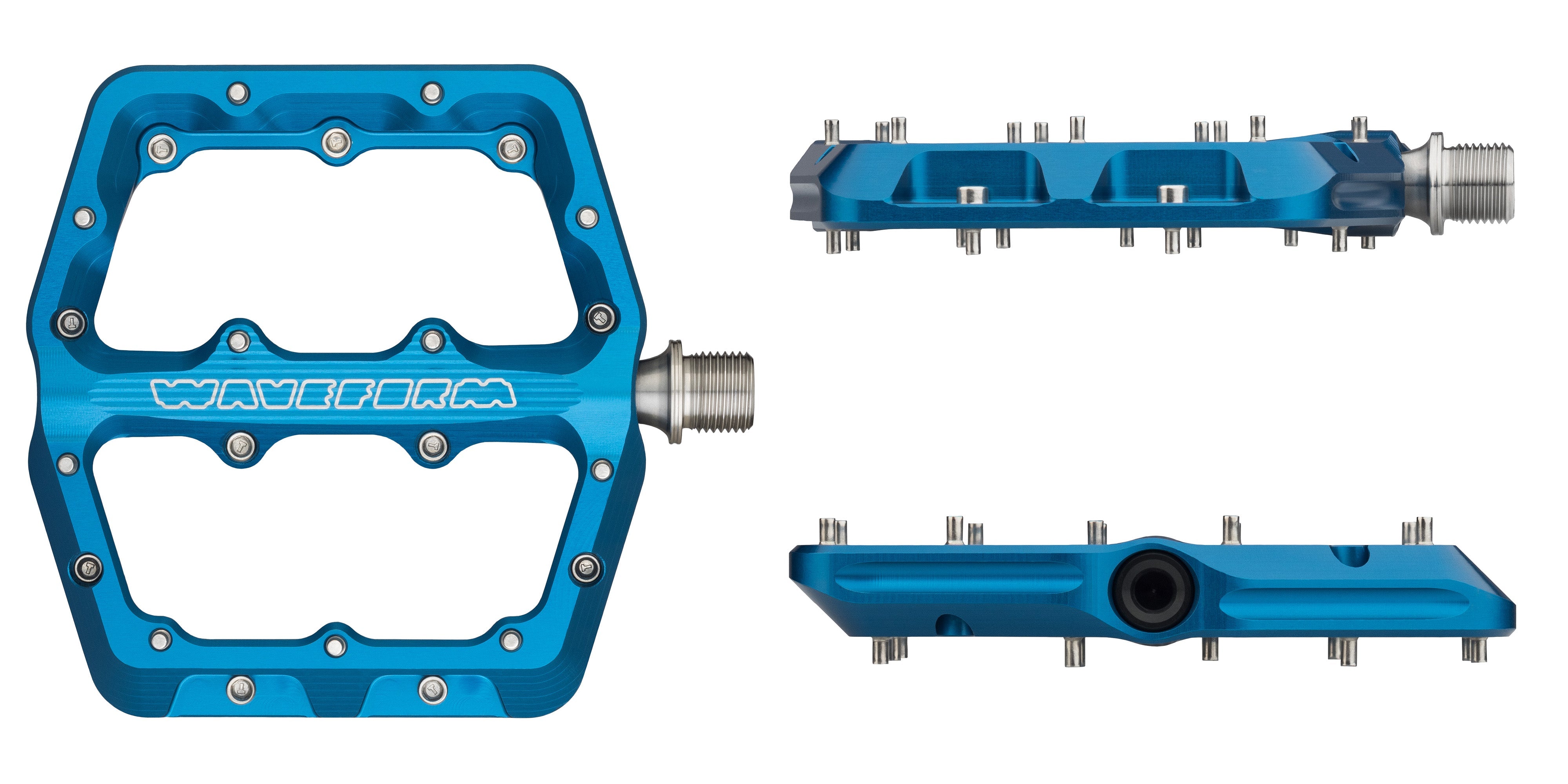 Waveform Aluminum Pedals by Wolf Tooth