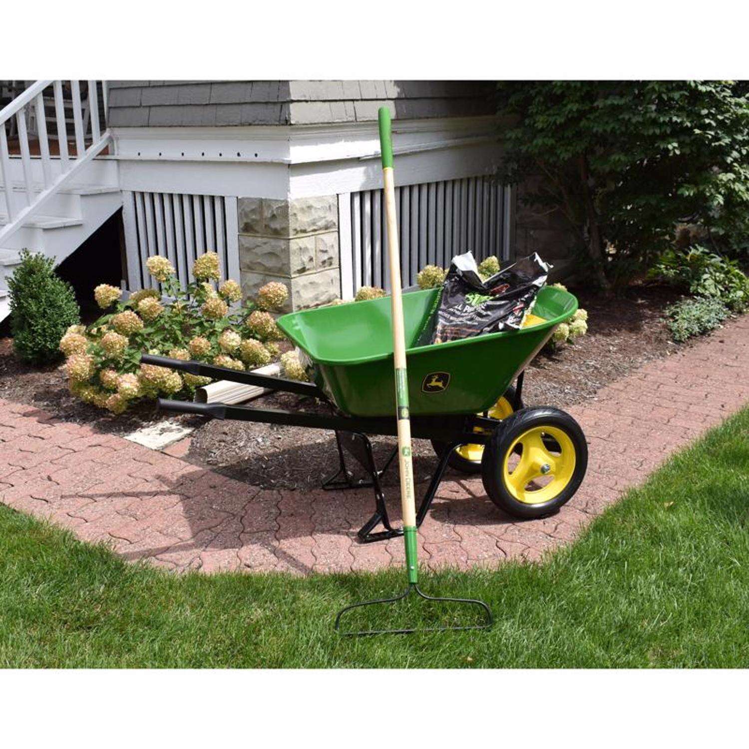 John Deere Steel Wheelbarrow 7 cu ft