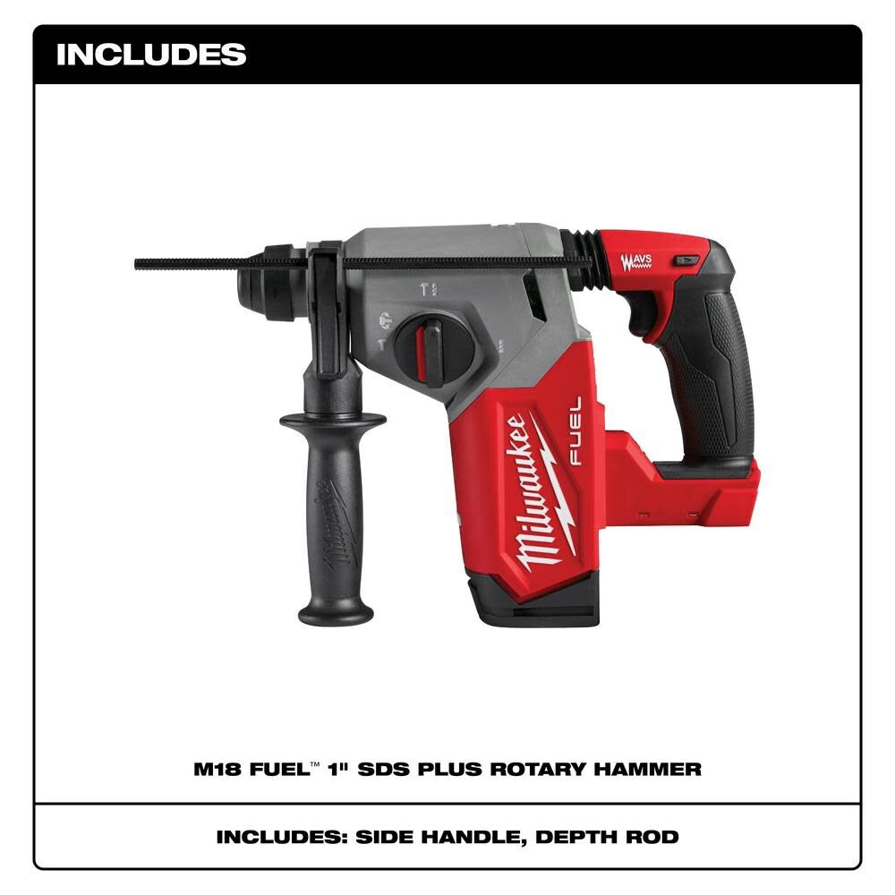 Milwaukee M18 FUEL Rotary Hammer 1