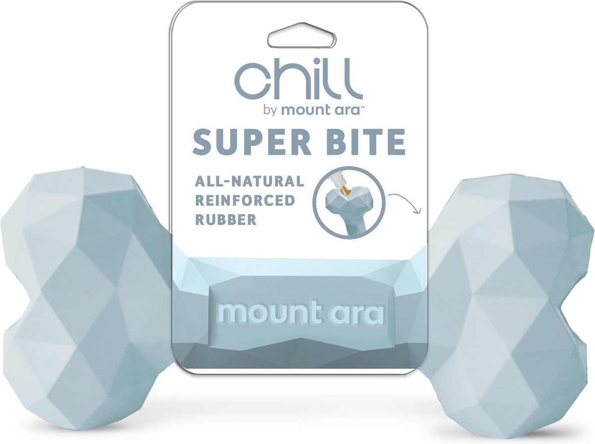 Mount Ara SuperBite Chew Toy Dog Bone， 2 count