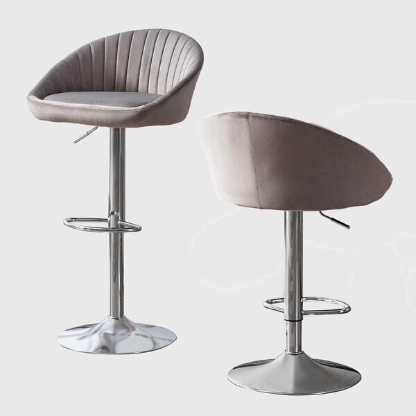 Adjustable Counter Height Bar Stools Set of 2