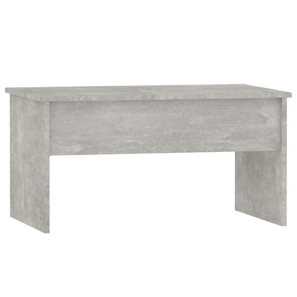 Coffee Table Concrete Gray 31.5